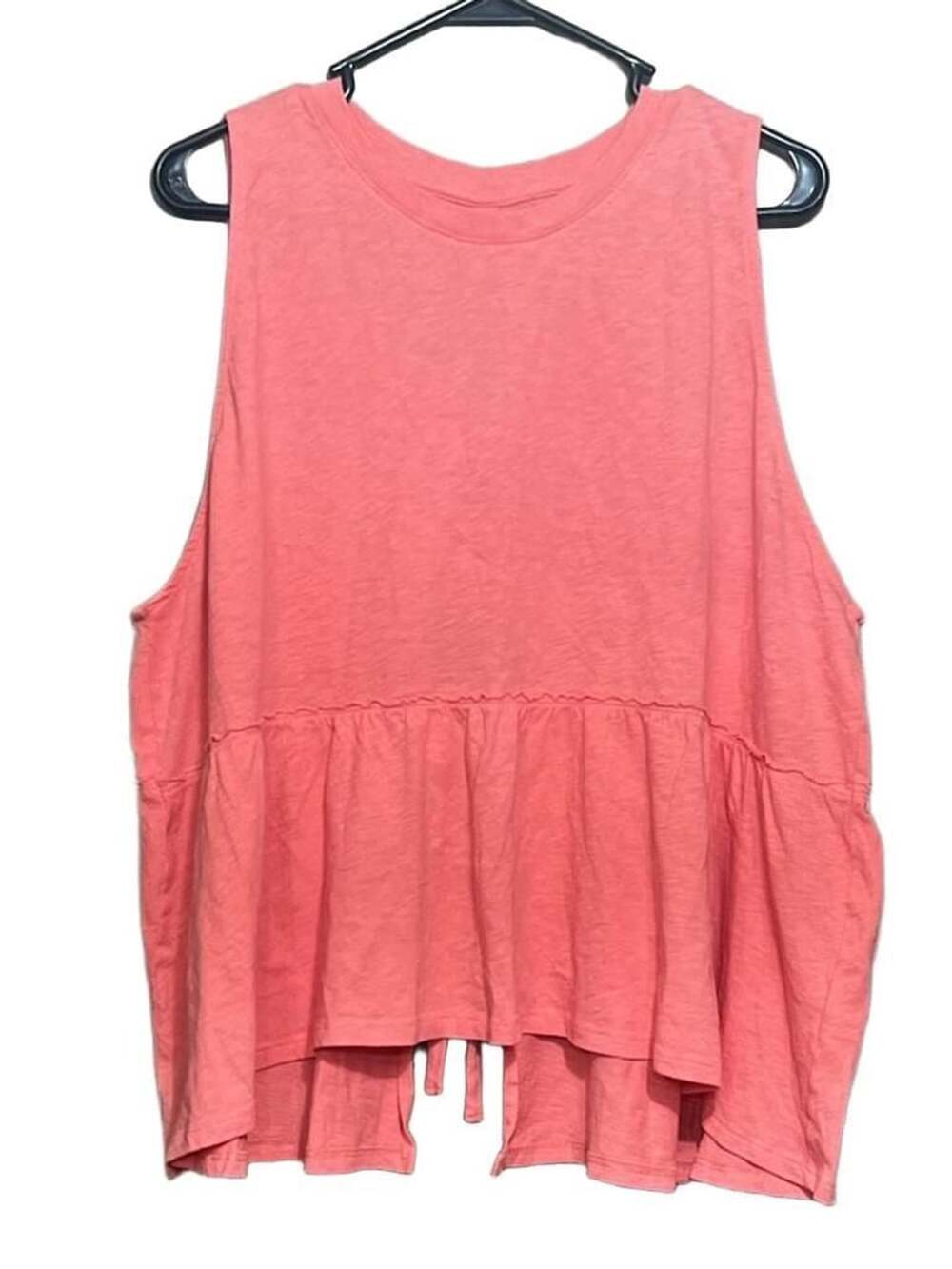 American Eagle Tie-Back Babydoll Tank Top Size XL Pink